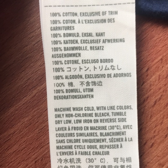 Hollister Navy High Waisted Floral Circle Skirt, Size XS - Picture 5 of 5